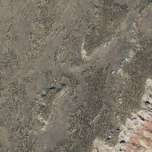 Aerial imagery of White Knolls, AZ