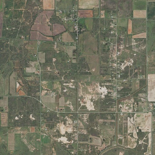 Aerial imagery of NB Lateral, TX