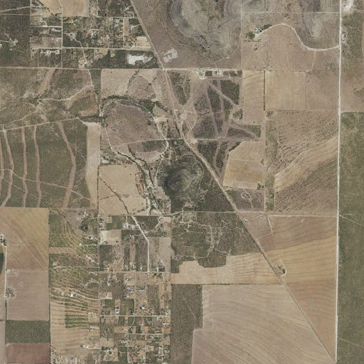 Aerial imagery of Mount Nebo, TX