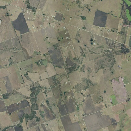 Aerial imagery of New Bern Hall, TX