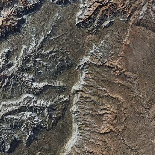Aerial imagery of White Mesa, AZ