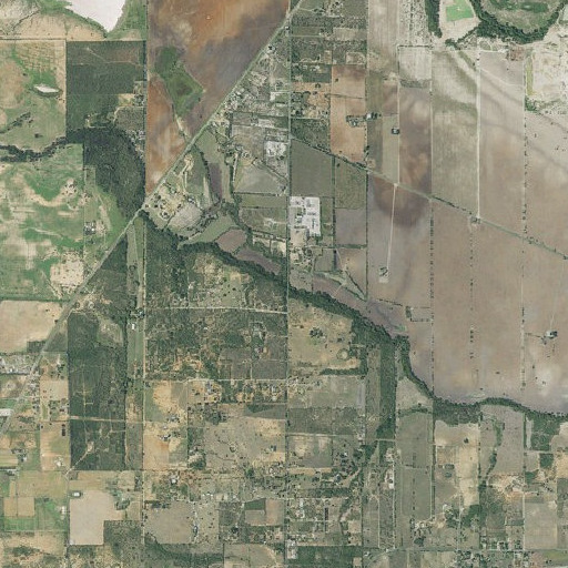 Aerial imagery of Post Oak Creek, TX