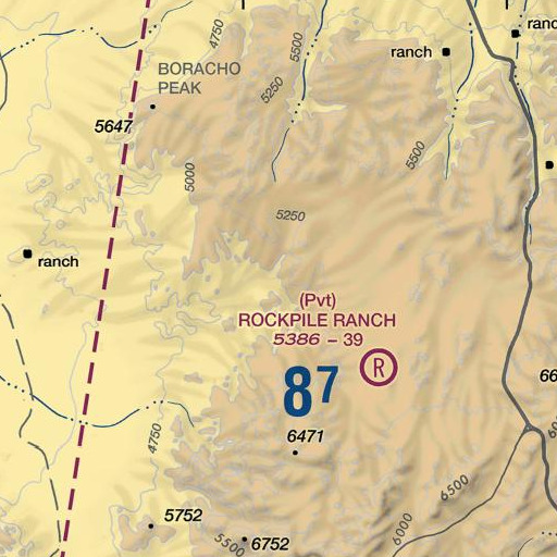 FAA VFR chart of Rincon Windmill, TX