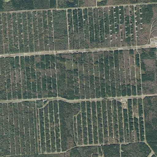 Aerial imagery of Runnels Cemetery, TX