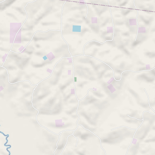 OpenStreetMap map of Sardis Cemetery, TX