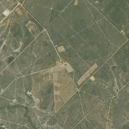 Aerial imagery of Sharp Ranch, TX