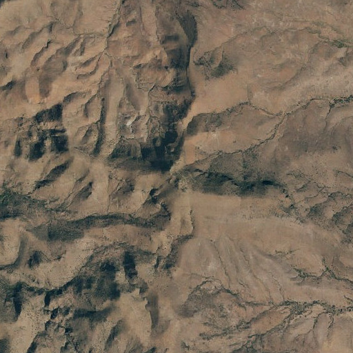 Aerial imagery of Sheep Camp Mountain, TX