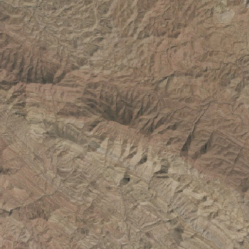Aerial imagery of Squaw Peak, TX