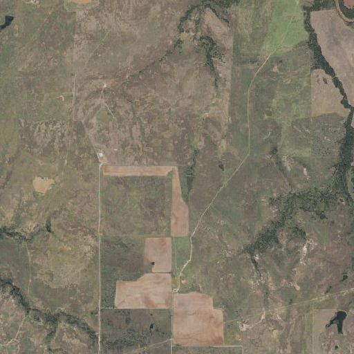 Aerial imagery of Warren Ranch, TX