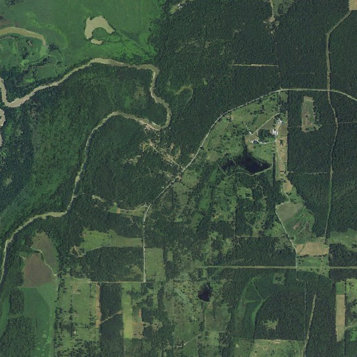 Aerial imagery of Yard, TX