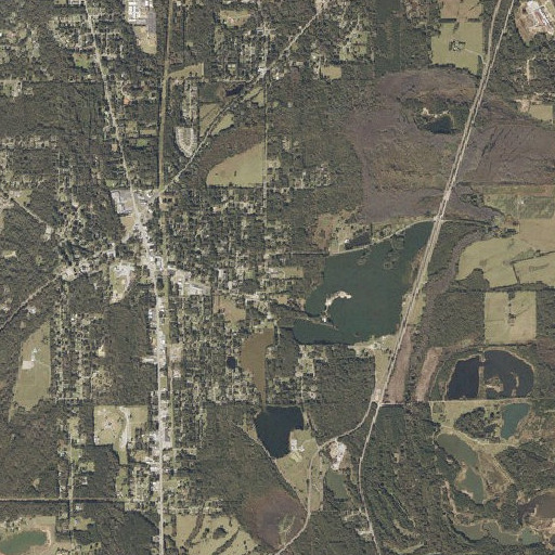 Aerial imagery of Millbrook Middle School, AL