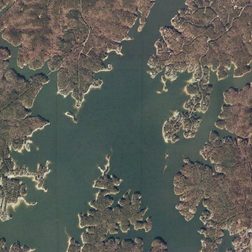 Aerial imagery of Wind Creek, AL