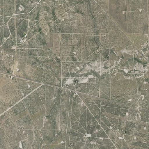 Aerial imagery of Reiser Creek, TX