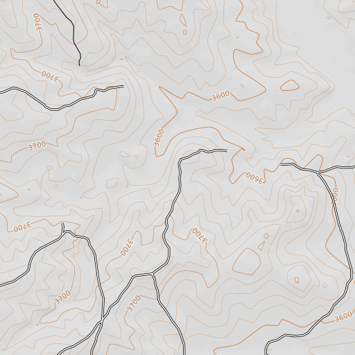 OpenTopoMap map of Sand Windmill, TX