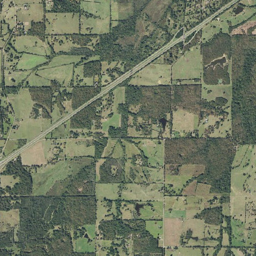 Aerial imagery of Taylor Creek, TX