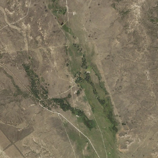 Aerial imagery of Turkey Track Ranch, TX