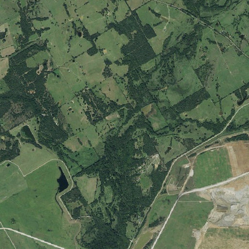 Aerial imagery of Willson Creek, TX