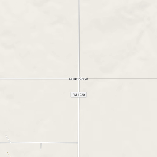 OpenStreetMap map of Locust Grove, TX