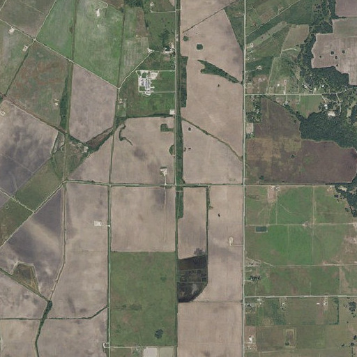 Aerial imagery of Pheasant, TX