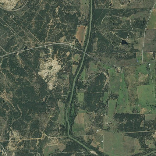 Aerial imagery of Red Bluff Crossing, TX