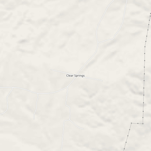 OpenStreetMap map of Clear Springs, TX