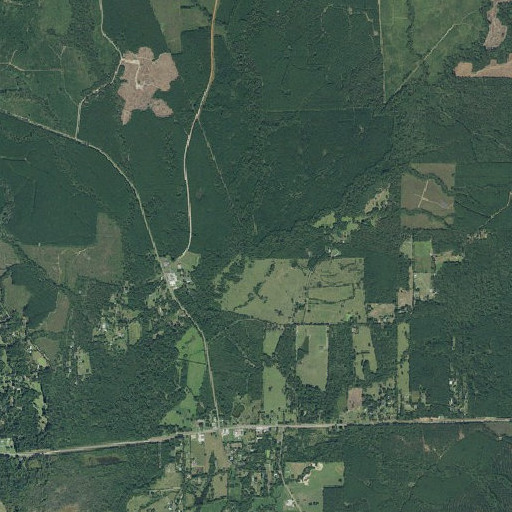 Aerial imagery of Martin Creek, TX