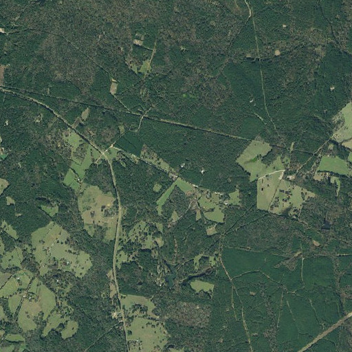 Aerial imagery of Liberty Hill, TX