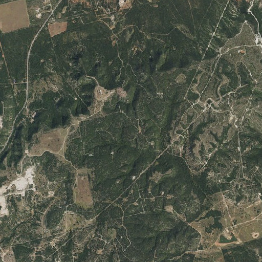 Aerial imagery of Taylor County, TX