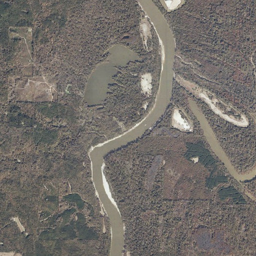 Aerial imagery of Hatchitigbee Bar, AL