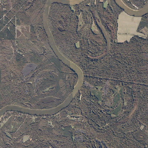 Aerial imagery of Hazzards Bar, AL