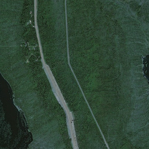 Aerial imagery of Hogan Hill, AK