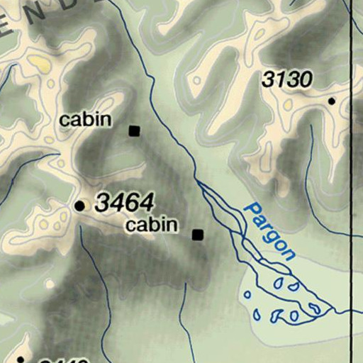FAA VFR chart of Pargon Ditch, AK