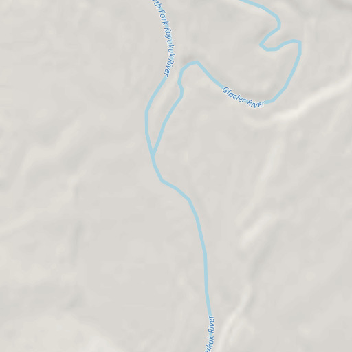 OpenStreetMap map of Squaw Rapids, AK