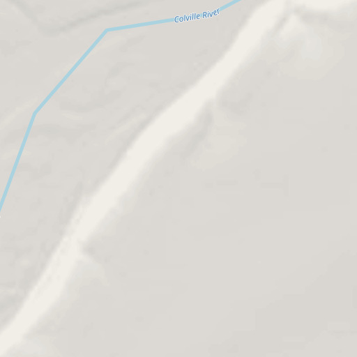 OpenStreetMap map of Starfish Bluff, AK