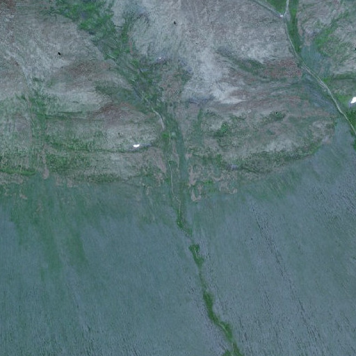 Aerial imagery of Step Gulch, AK