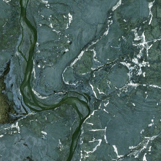 Aerial imagery of Stevens Gulch, AK