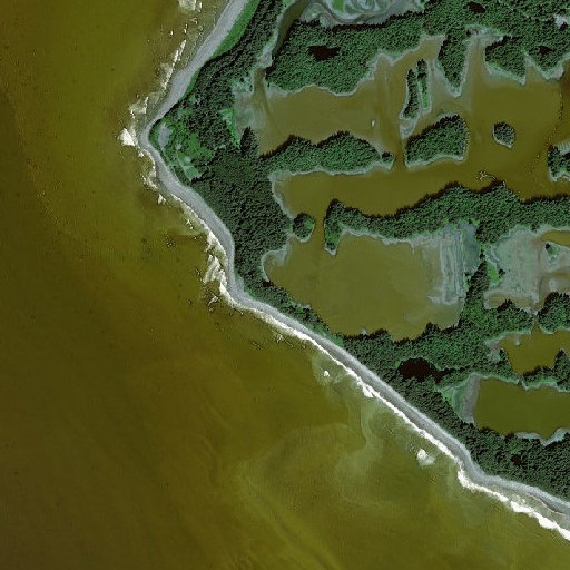 Aerial imagery of Ocean Cape Light, AK