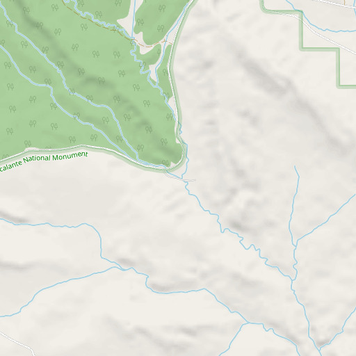 OpenStreetMap map of Coal Canyon, UT