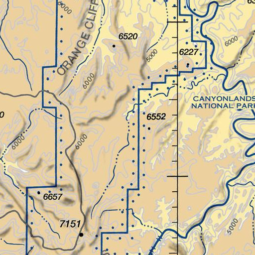 FAA VFR chart of Elaterite Basin, UT