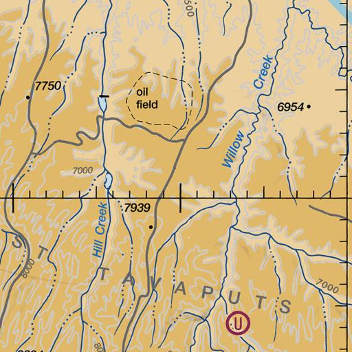 FAA VFR chart of Flat Rock Spring, UT