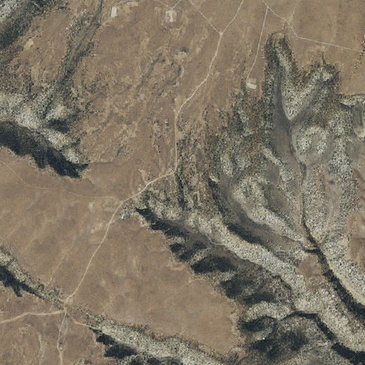 Aerial imagery of Flat Rock Spring, UT