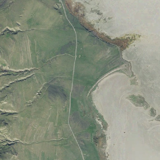 Aerial imagery of Garden Creek, UT
