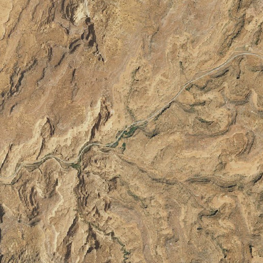 Aerial imagery of Green Water Spring, UT