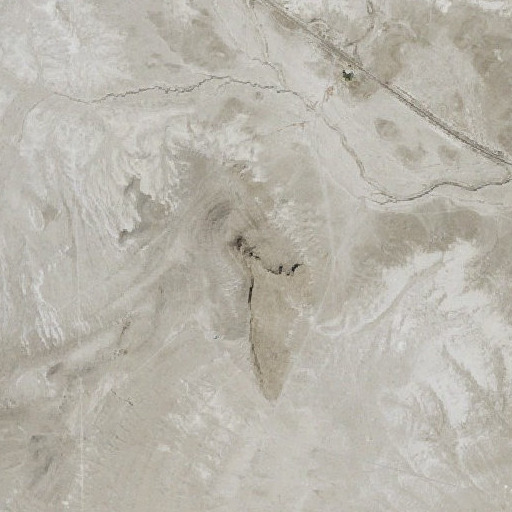 Aerial imagery of Lucin Hill, UT