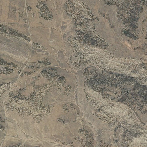 Aerial imagery of Mill Hollow, UT