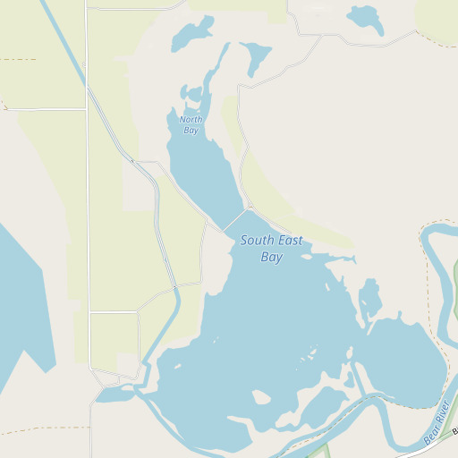 OpenStreetMap map of North Pass, UT
