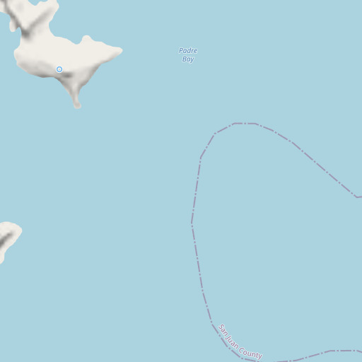 OpenStreetMap map of Padre Creek, UT