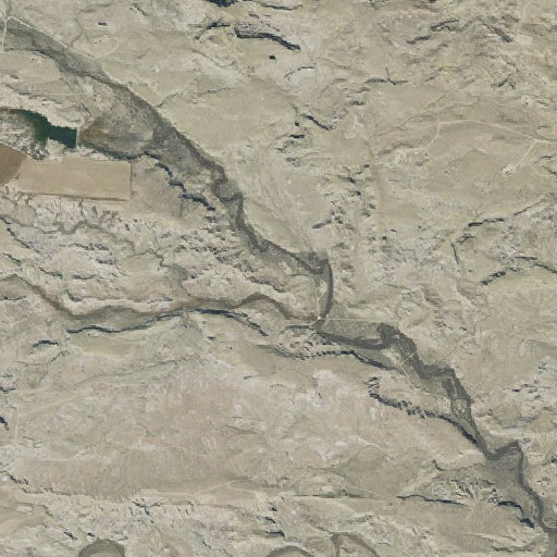 Aerial imagery of Pleasant Valley, UT
