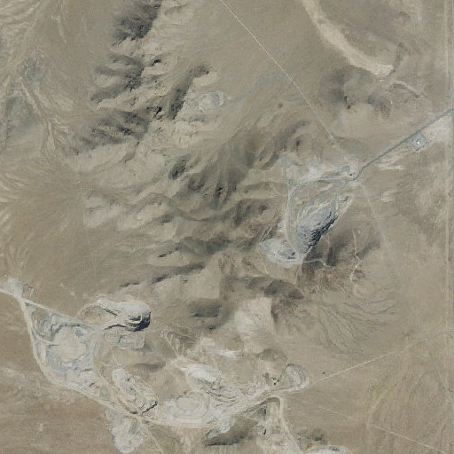 Aerial imagery of Rocky Range, UT