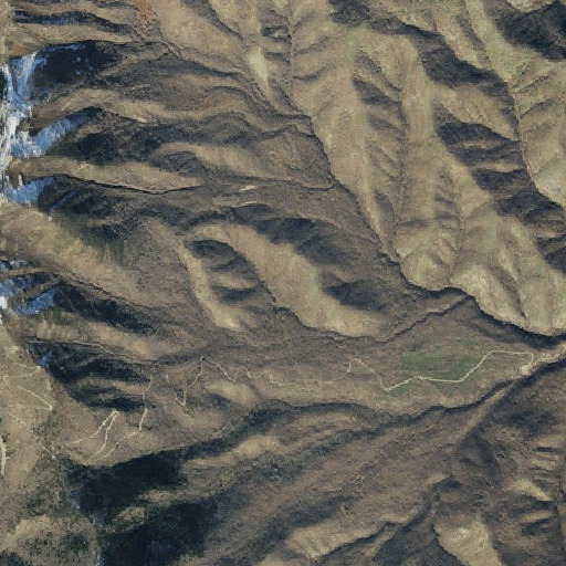 Aerial imagery of Rosebud Flat, UT